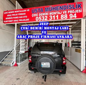 JEEP Çeki demiri montajı ve araç projesi Ankara USTA MÜHENDİSLİK 05323118894