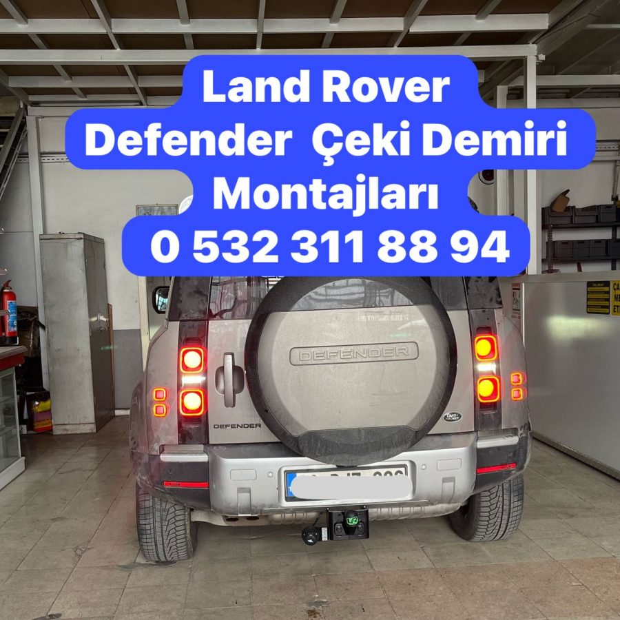 Land rover Defender Çeki Demiri Takma montajı ve araç proje firması Ankara USTA MÜHENDİSLİK 05323118894