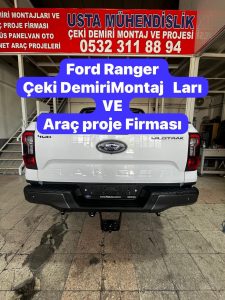 ford ranger çeki demiri takma montajı ve araç proje firması ankara